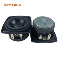 SOTAMIA 2Pcs 2.25 Inch Full Range Speaker 4 Ohm 20W Large Stroke Super Bass Speaker DIY Bluetooth Sp
