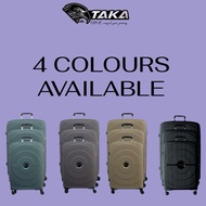 TAKA Luggage  Premium Polypropylene PP 20" 24" 28" Travel Sentry Luggage Bag Bagasi