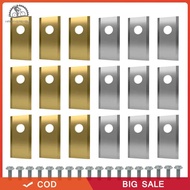 18Pcs Mower Cutter Blade Stainless Steel Blade Screws Kit Robotic Lawn Mowers Replacement for Worx L