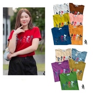 B68 Round Neck Ski Collar Cotton Mickey