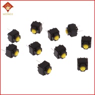 [WY3] 10pcs Mute Button 6*6*7.3mm Silent Switch Micro Mouse Button Switch [MY]