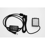 DMW-BLB13 DMW-DCC3 DC Coupler Power Bank USB Cable Charger for Panasonic Lumix DMC-G1 GH1 GF1 G2 G10