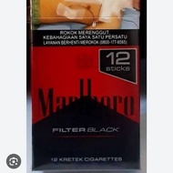 ROKOKMURAH 1 Slop Rokok marlboro filter black 12 batang grosir - sebungkus