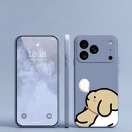 Ins Snoring Sleeping Little Yellow Dog Phone Case Suitable for OPPO Reno 16Pro 15Pro 15 14Pro 14 13P