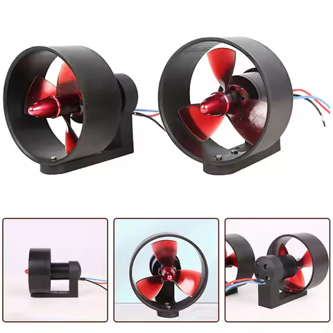Underwater Thruster Assembly 16V 300W with 3550 KV500 Brushless Motor and 40A ESC for RC Boat and Fo