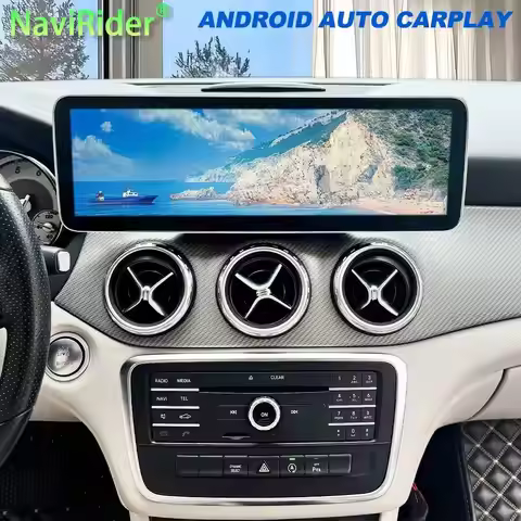 14.9inch Android Auto For Benz A GLA CLA W176 X156 C117 X117 2013-2018 Car Radio Carplay GPS Navigat