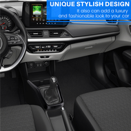CJ7F เกียร์รถเกียร์ Shift Panel กรอบตกแต่งภายในอุปกรณ์เสริมสำหรับ Suzuki Swift Zc Zd 2024 6B2Z9ตัวตั