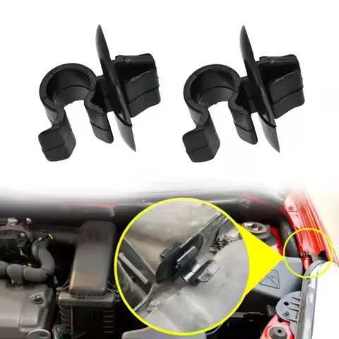 2pcs Car Bonnet Rod Support Prop Holders Clips Engine Front Hood Buckles for Citroen C2 C3 C4 C5 AX 