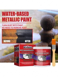 附刷子金屬除鏽轉換劑一套，用於更新和鬆動生鏽螺栓以及去除鐵鏽底漆（100g）