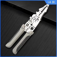 [Wishshopeehhh] Wire Hand Tool Wiring Tool Electrician Pliers Wire Tool for Crimping Coiling