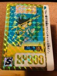 龍珠閃卡 本彈DB - 1990 B1 悟空「D」不求質素
