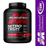 MuscleTech Nitro Tech Whey Protein 4 lbs (30g protein, 4g carbs, 160 cal, 3g creatine)