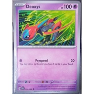 Pokemon TCG Deoxys CRI en 034 Card/086 English