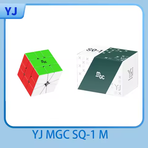 YJ MGC SQ1 Magnetic Magic Speed Cube MGC SQ-1 Stickerless Professional Fidget Toys Yongjun MGC Squar