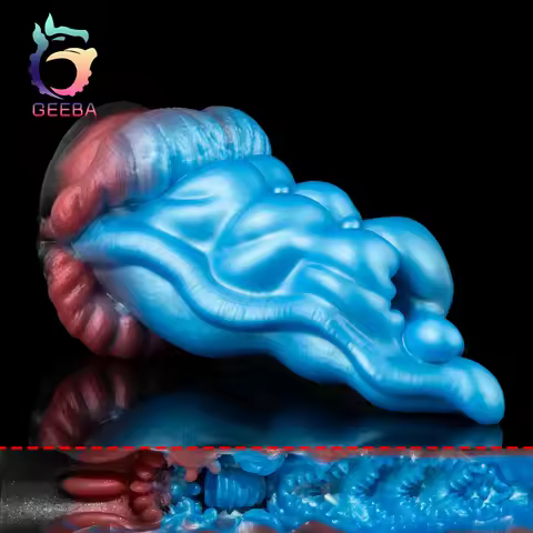 GEEBA Colorful Silicone Portable Male Masturbator Fantasy Stroker for Men Pocket Pussy Onahole Artif