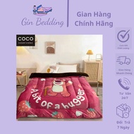 Coco Rabbit Fur Blanket with 5D Printed Genuine Product Type 1 Size 2mx2m2 Weight 3.5 KG