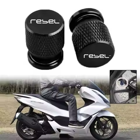 For Honda Rebel 300 Rebel 500 CMX Rebel300 Rebel500 Accessories Motorcycle CNC Aluminum Tire Valve A