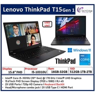 Lenovo ThinkPad T15 T14s | Core i7 i5 11th 12th Gen | 2-Year Warranty T&C | 16GB 1TB SSD | 14" FHD B