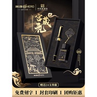 Hadiah pen fountain jenama Hero untuk lelaki dan wanita, kotak hadiah mewah dan eksklusif, sesuai un