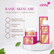 [Free Gift] LOVE YOU GLOW 2in1 and 3in1 Glowing Skincare Package with Niacinamide, Aloe Vera, and UV