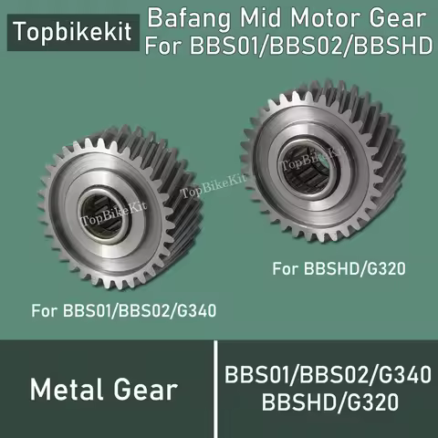 389023H For Bafang Mid Motor Nylon Gear Replace by Metal Gear for 8fun BBS0102B BBSHD G320 G340 Ebik