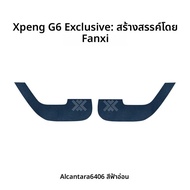 FANXI | แผ่นป้องกันขอบประตูรถสำหรับ Xpeng G6