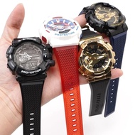 Strap for G-SHOCK GM-110 GA-100/110 GA-400 GA-700 800 GD-100 GAL-100 GW-8900 GAL-100 Men Replace TPU Silicone Watch Band