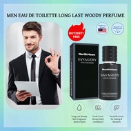 Northmoon Savagery Men Eau De Toilette Long Last Woody Perfume 30ml Relaxing Mens Scent Pheromone En
