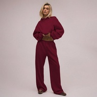 Oversized Fleece Sweatpants Casual Autumn Lounge Joggers Christmas Winter Cosy