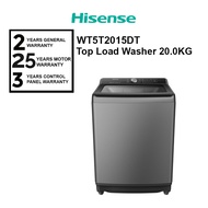 Hisense 20KG Top Load Washer Inverter WT5T2015DT Washing Machine Mesin Basuh (Titanium Gray)