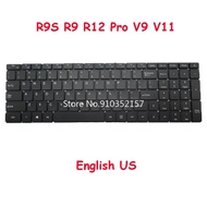 联系客服Laptop No Backlit Keyboard For DERE R9S R9 V9 V11 For DERE R12 Pro English US NO Frame New