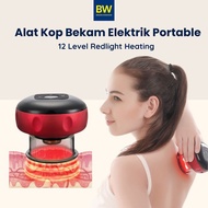 Terlaris Alat Kop Bekam Elektrik Portable Kerokan Masuk Angin Pijat Cupping Badan Red Light Therapy