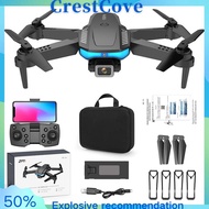 CrestCove F185 Pro Three-sided Obstacle Avoidance Drone Aerial Photography Drone Dual Camera 4K Remote Control Racing Drone无人机