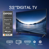 EXPOSE Smart TV 43 Inch Android TV 1080P FHD LED 75HZ Murah WiFi Net and Flix 3 year Warranty