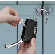 4 digit combination code key lock storage box compact key box gate lock key storage box shackle secure gate compartment