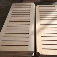 &Solid Wood Bed Frame with Slats, Solid Wood Tatami Bed Frame with Slats, Beech Hardwood Mattress M 