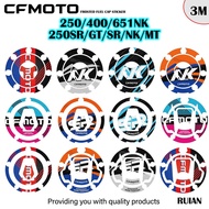 Frosted Fuel Tank Protection Sticker for CFMOTO 250/400/651NK250SR/GT/SR/NK/MT Motorcycle Fuel Tank 