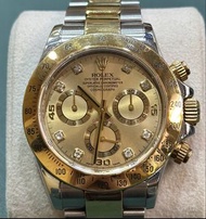 Rolex Daytona 地通拿 116523G 香檳面鑽石