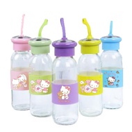 Kitty pu leather water bottle BNPI5a cute cartoon water bottle 420ml