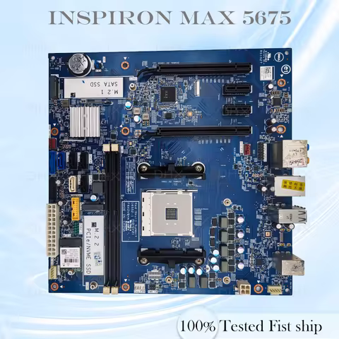 16552-1 For DELL Inspiron MAX 5675 Motherboard AM4 X370 DDR4 Mainboard 100%tested fully work be Fast