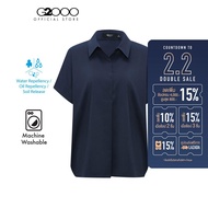 G2000 เสื้อเชิ้ตสำหรับผู้หญิง ทรง Easy Fit รุ่น 4122280077 NAVY