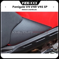 V4 V4S V4R Fairing Shell Fuel Tank Sticker Decal Matt Black Glossy Black For Ducati Panigale V4 V4R 