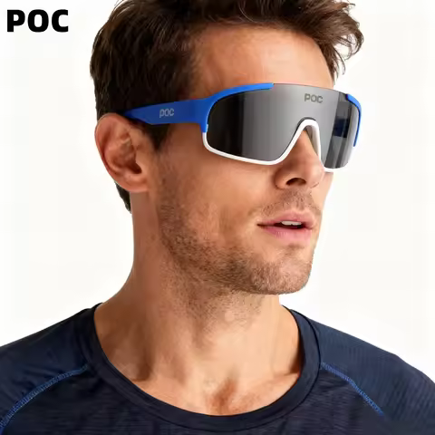 POC Crave Bike Glasses Polarized Men Women Bicycle Glasses 4Lens MTB Road Cycling Eyewear Glasses pr