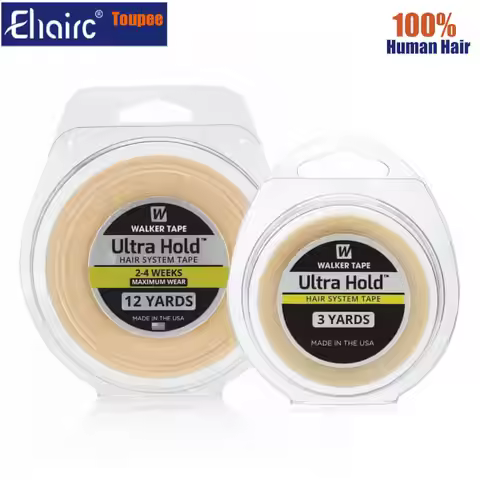 Ultra Hold Hair Double Sided Adhesives Tape Rolls For Hair Extension/Toupee/ Lace Wigs Adhesive Wig 
