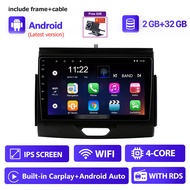 Seicane 9 นิ้ว 2.5D QLED หน้าจอสัมผัส Android 13.0 วิทยุโฮสต์เครื่องเล่นสำหรับ 2018 Ford RANGER GPS 