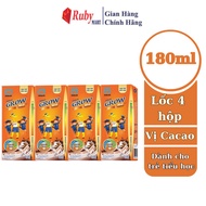 Lot of 4 boxes of Abbott Grow Gold Cacao 180ml/box