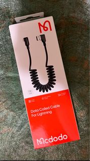 Mcdodo Cable L型彈簧充電線傳輸線