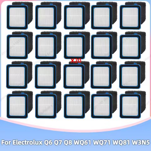 Filter Compatible For фильтр Electrolux 일렉트로룩스 Q6 Q7 Q8 WQ61 WQ71 WQ81 W3N5 Spare Parts Accessories 