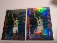 Alipay  payme fps $200 包平郵 保存新淨  1996-97 Topps Mystery Finest Borderless Base and Refractor Scottie 