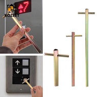 [KOZEEY] Elevator Door Key Elevator Triangle Key for Dorm Installation Site Building